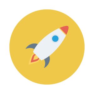 rocket , Stock vector
