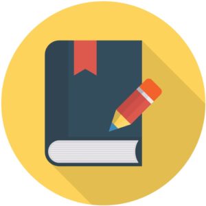 Bookmark book edit , Stock vector